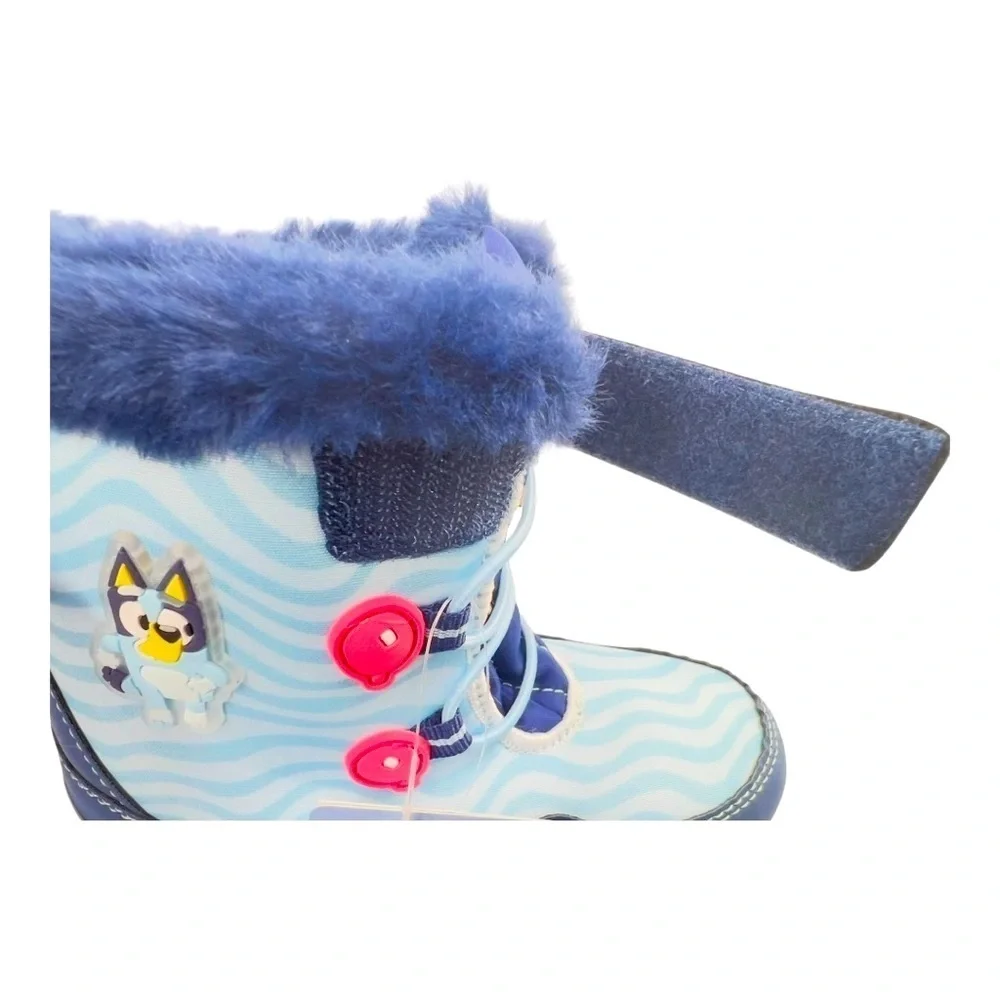 Boys Blue Kids Snow Boots